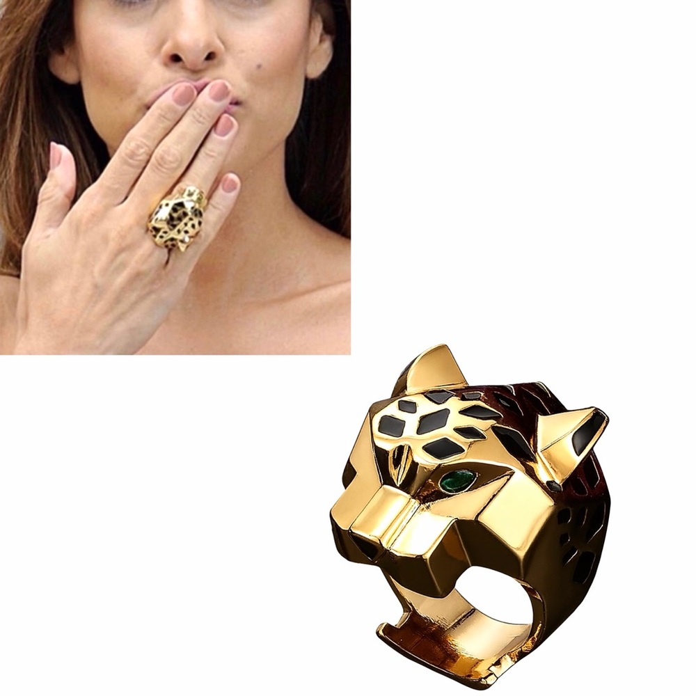 New Gold Panther Statement Ring